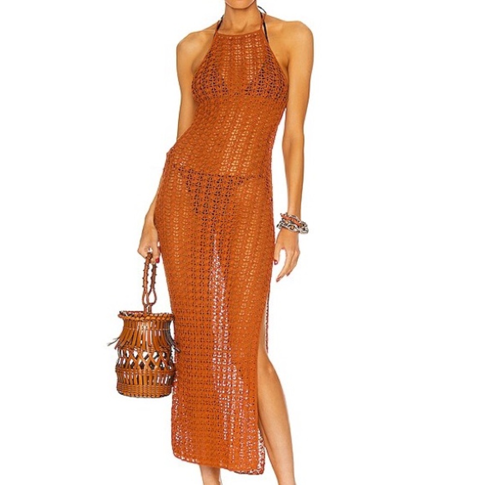 Cult Gaia Demi Crochet Dress